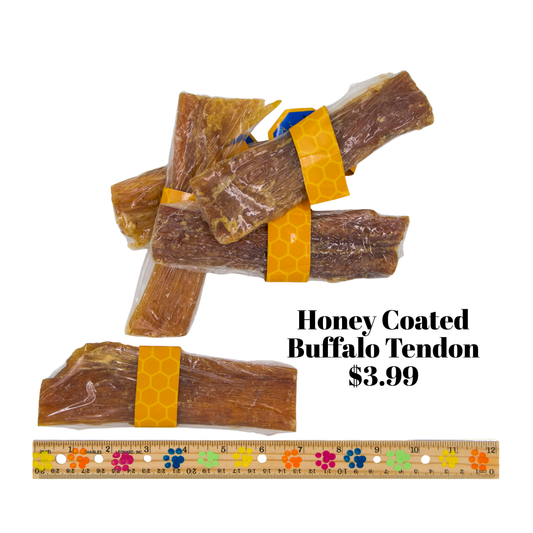 Honey Coated Buffalo Tendon