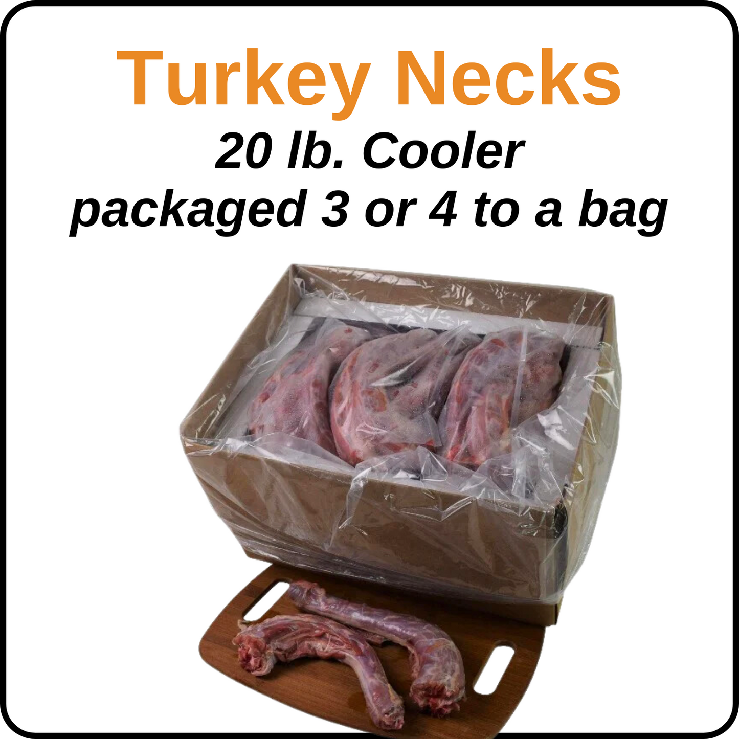 Turkey Necks - 20 lb.