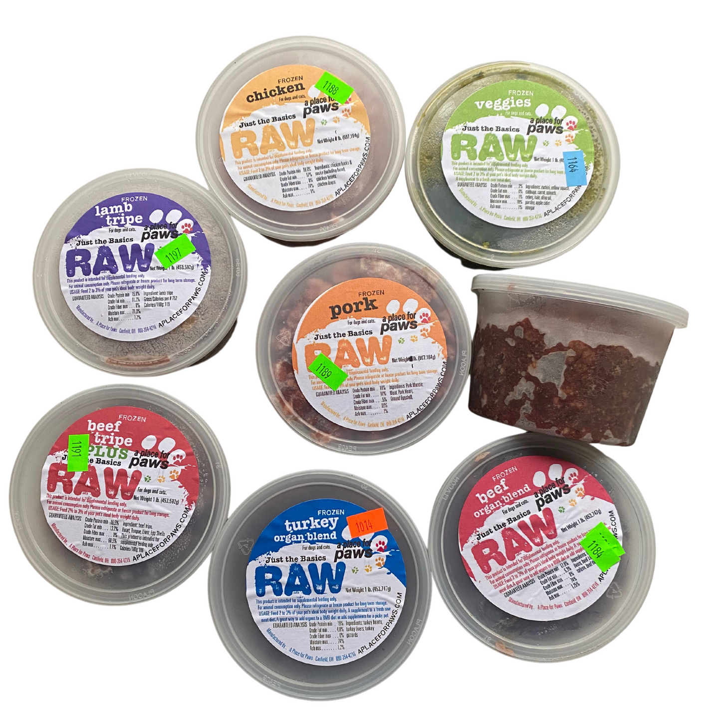 Try Them All - 1 lb. Raw Mixes