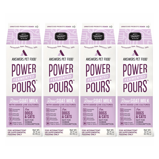 Answers - Raw Goat’s Milk 4 quarts