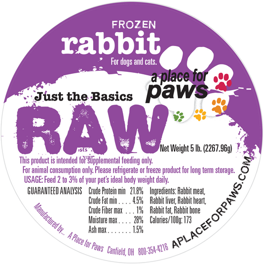 Rabbit 5 lb. tubes
