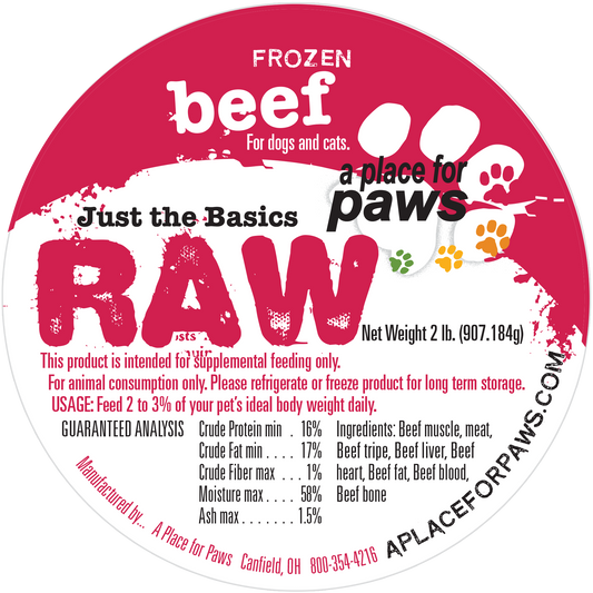 Beef  2 lb container