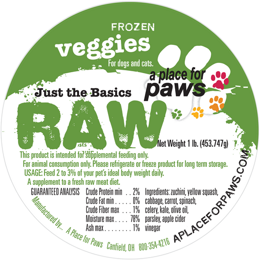 Veggies 1 lb. container