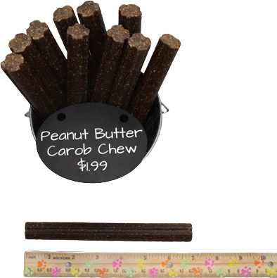 Peanut Butter Carob Chew