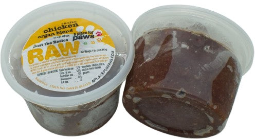 Chicken Organ Blend - 1 pound container