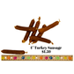 Turkey Sausage 4"