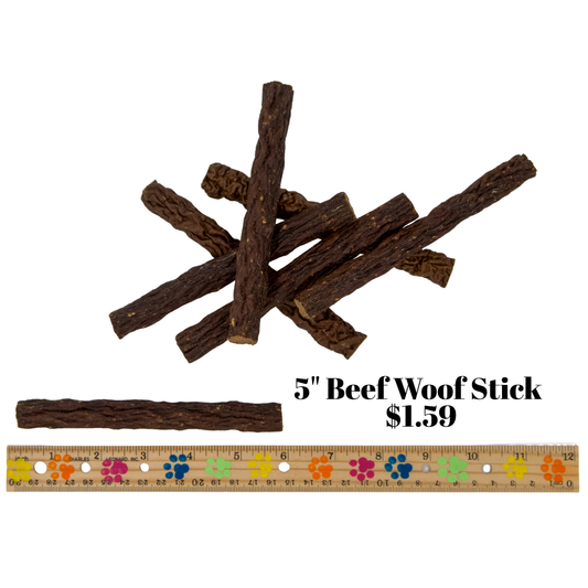 Beef Woof Stick 5"
