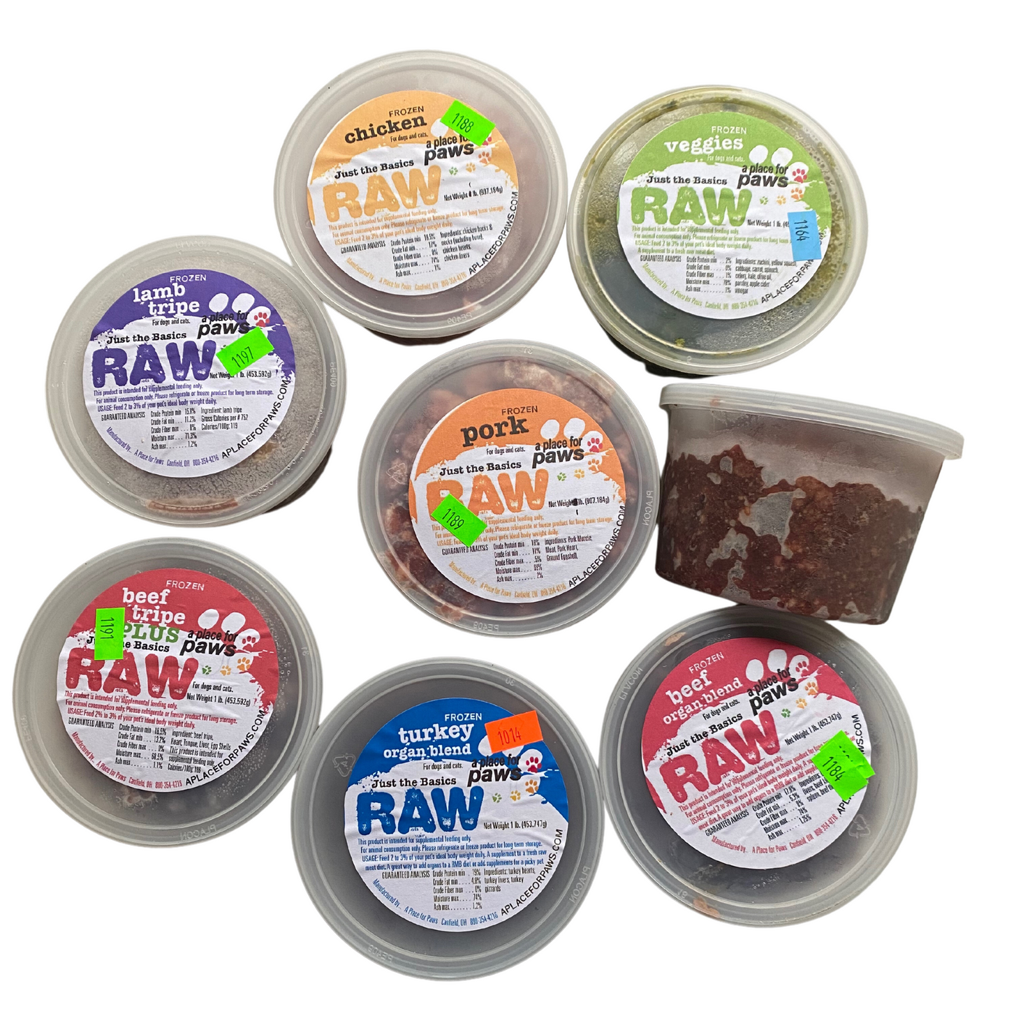 Try Them All  - 1 lb. Raw Mixes