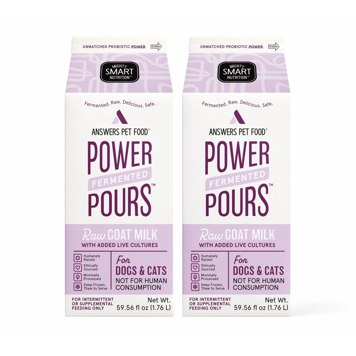 Answers - Raw Goat’s Milk  2 half gallons