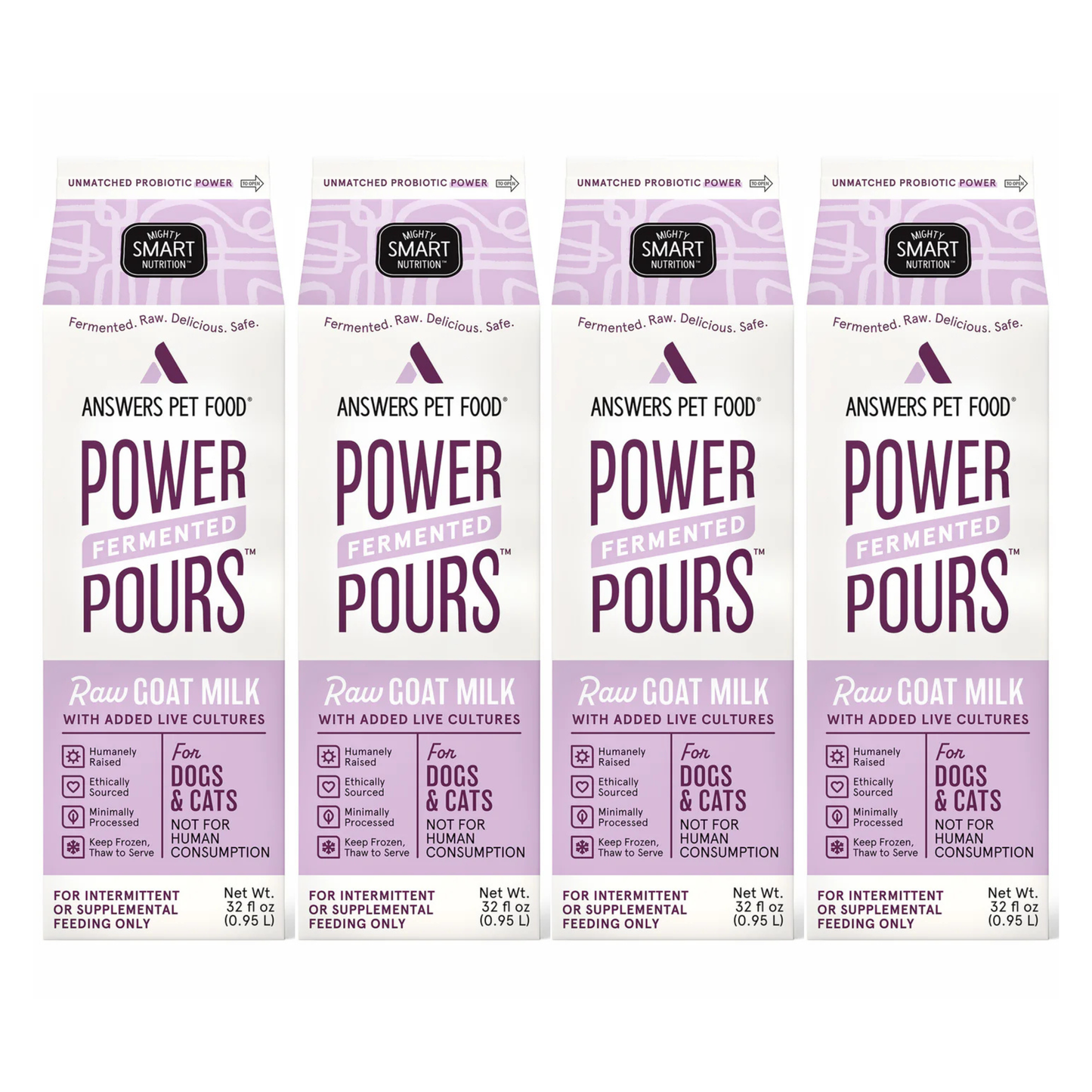 Answers - Raw Goat’s Milk 4 quarts