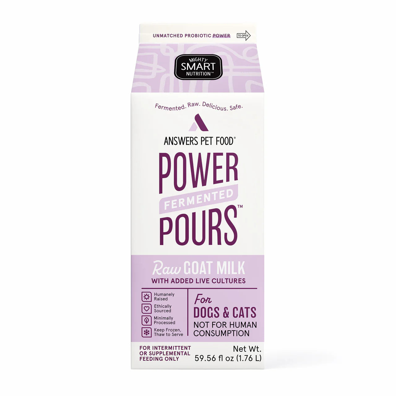 Answers - Raw Goat’s Milk Half Gallon