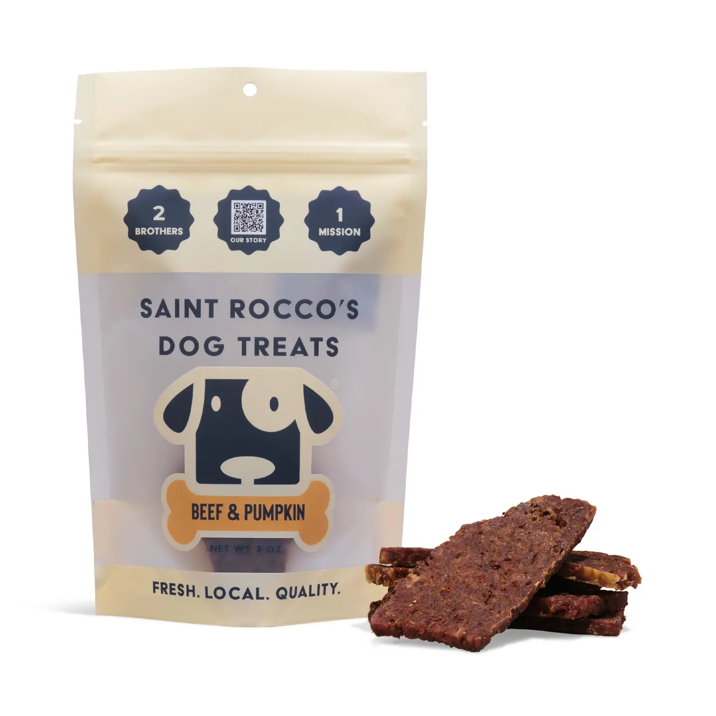 Beef & Pumpkin Treats - Saint Rocco's