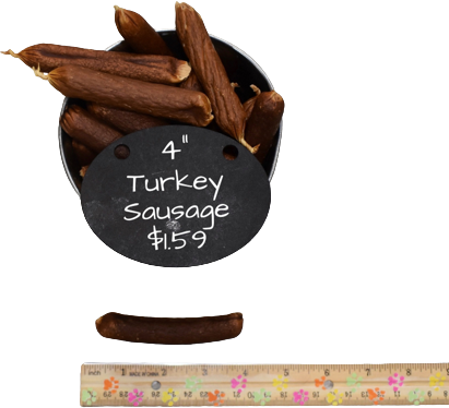 Turkey Sausage 4"