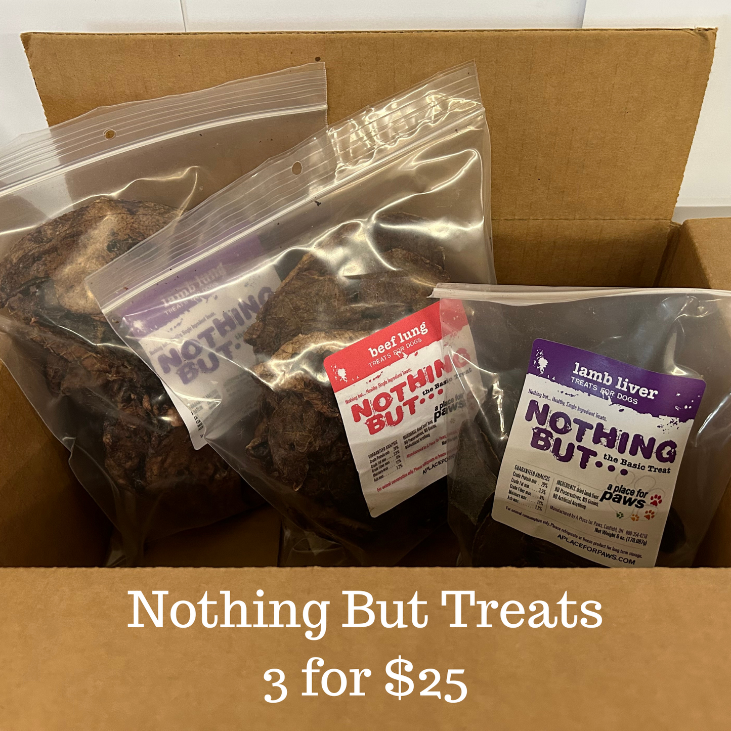 Nothing But Treats ... 3 for $25