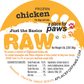 chicken backs, necks, chicken hearts and livers, Raw food, 5 pound, pet food