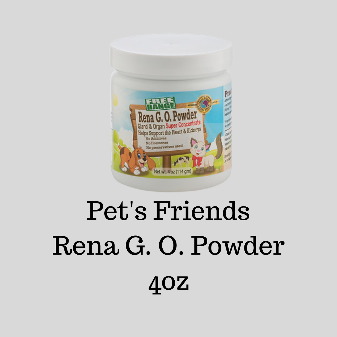 Pets Friends Rena G.O Powder 4 oz Product Image